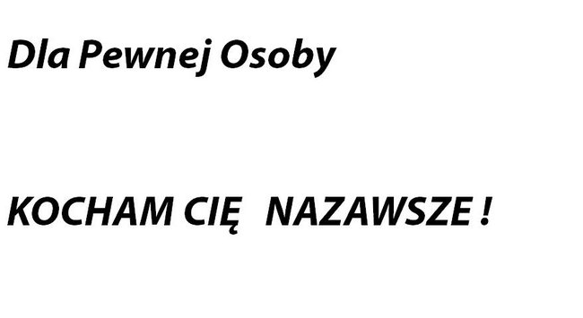 Kocham Cię !