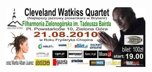 Koncert Cleveland Watkiss Quartet