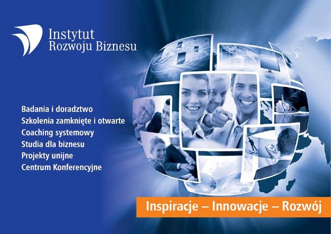 Instytut Rozwoju Biznesu www.IRB.pl