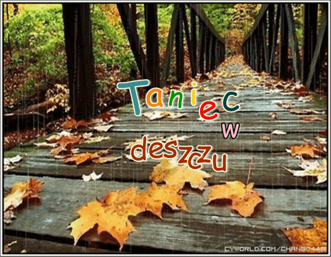 Taniec w deszczu