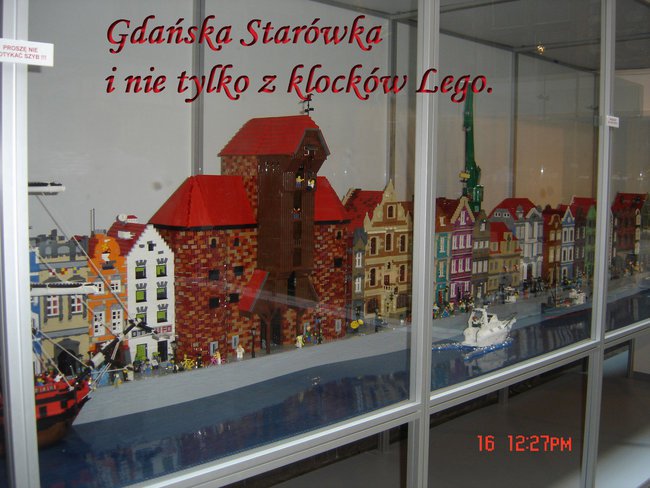 Gdańska Starówka i Pobrzeże Gdańskie i nie tylko. Wszystko z klocków Lego