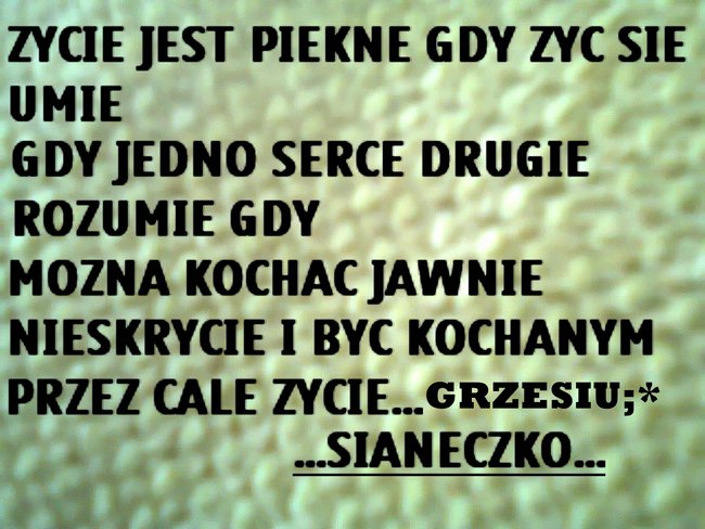 DLA CIEBIE TYGRYSKU;*****