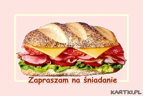 ZAPRASZAM NA ŚNIADANKO