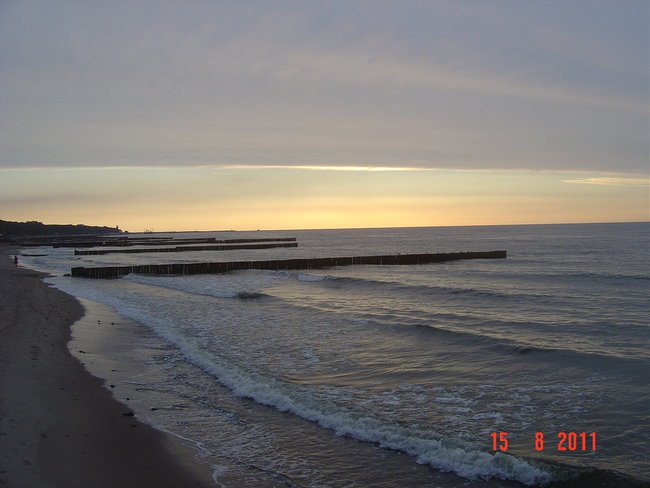 Zachodzi słoneczko - Kołobrzeg, 15 sierpień 2011r