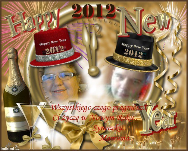 Przyjaciele z NK..Życzenia Noworoczne 2012rok..
