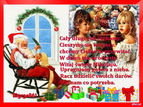 ŻYCZENIA MIKOŁAJKOWE