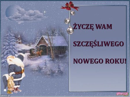 SZCZĘŚLIWEGO NOWEGO ROKU!!