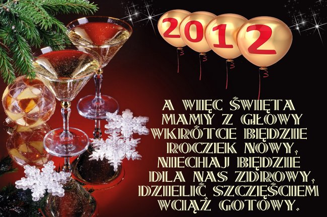 Szczęśliwego Nowego Roku