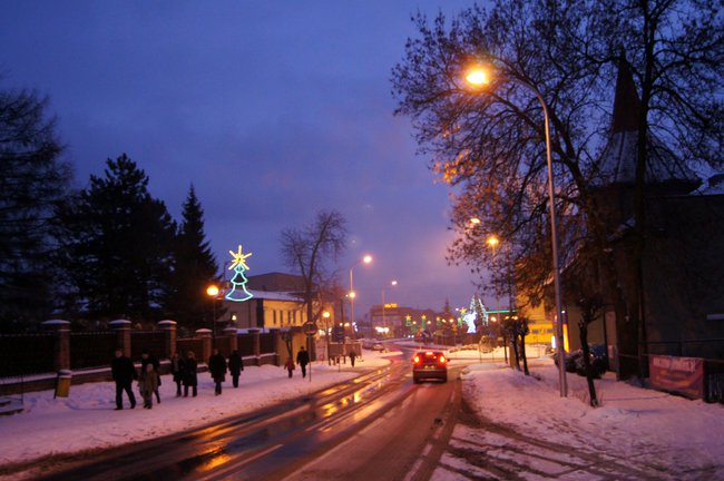 Biały śnieg i Ty.