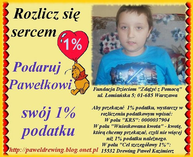 Dla Pawełka Drewinga
