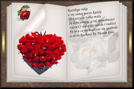 DLA CIEBIE MARYSIU W DNIU URODZIN.