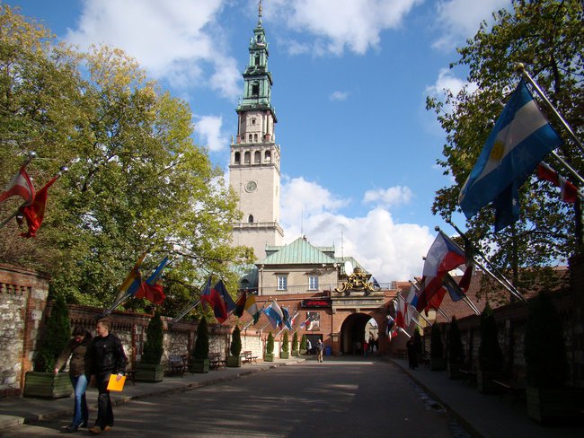 Częstochowa  - Jasna Góra - wrzesień 2011.