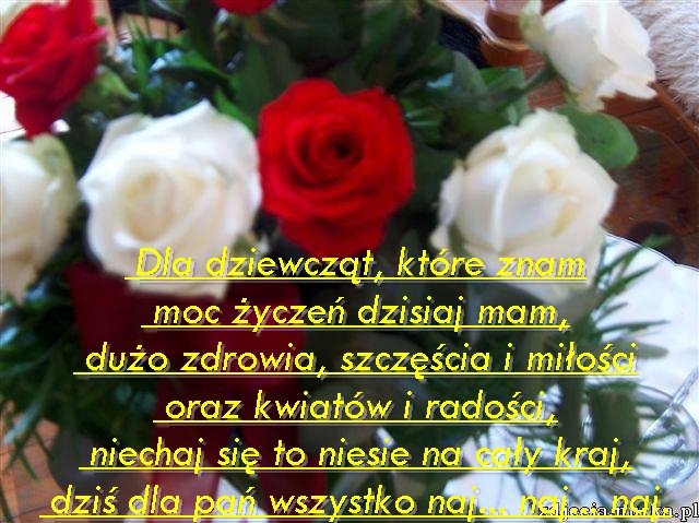 NAJLEPSZEGO KOCHANI ŻYCZĘ!!!!!!!!!