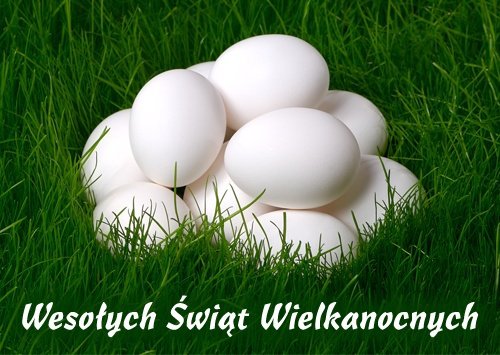 ŻYCZĘ WAM WSZYSTKIM----WESOŁYCH ŚWIĄT --WIELKANOCNYCH.