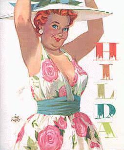 Hilda  z okładki kalendarza...:)