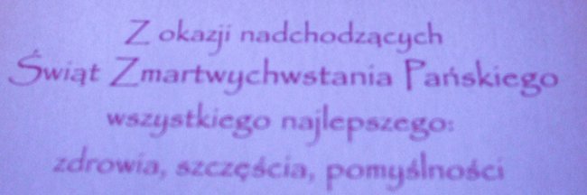 ŻYCZENIA    WIELKANOCNE   DLA PRZYJACIÓŁ I RODZINY