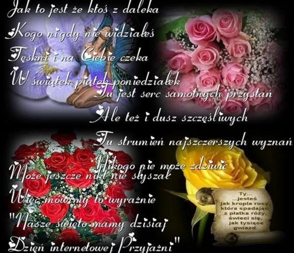 Szymon dziękuje za piękna przyjaźń jaką mi dajesz Lili:)