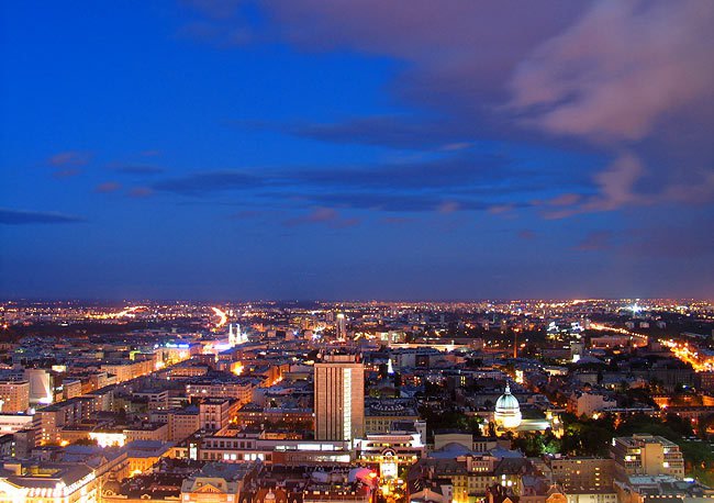 miasto Opadły mgły