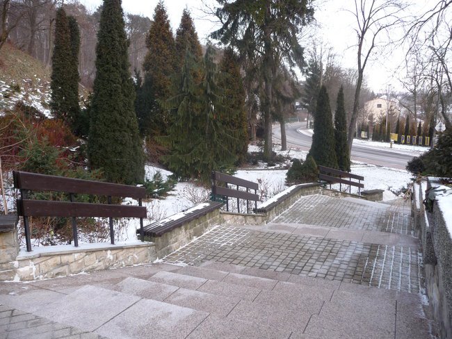 Nałęczów zimą 2012