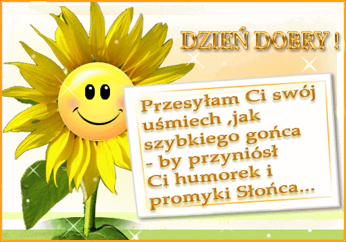DZIEŃ DOBRY
