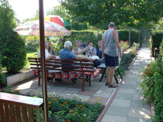 Coroczne spodkanie w ogródku 2011r