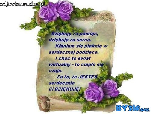 DLA SKARBECZKÓW KOCHANYCH MOICH