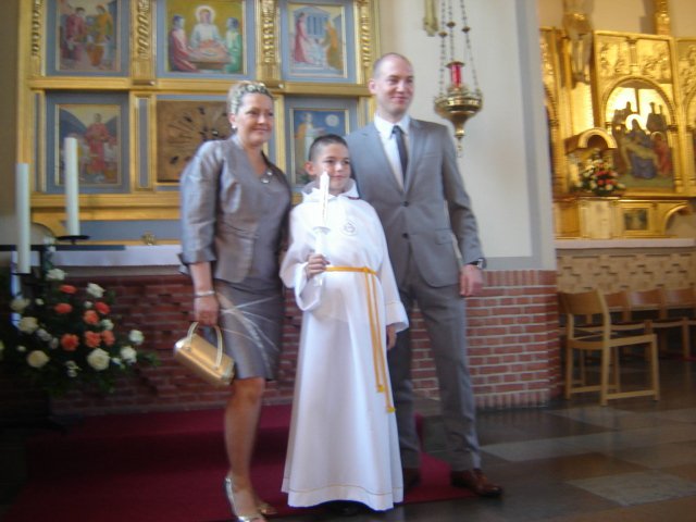 pierwsza komunia św Fabianka