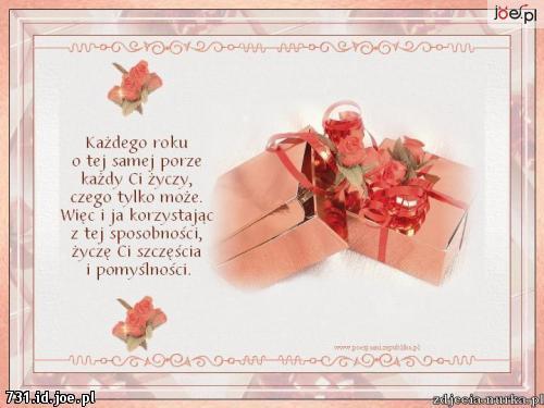 STO LAT mężu mój kochany!!!