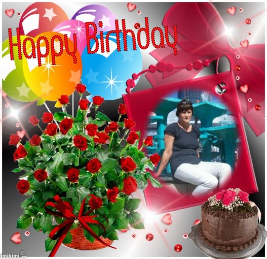 Dla Ciebie Halinko w Dniu Urodzin-od Wioli