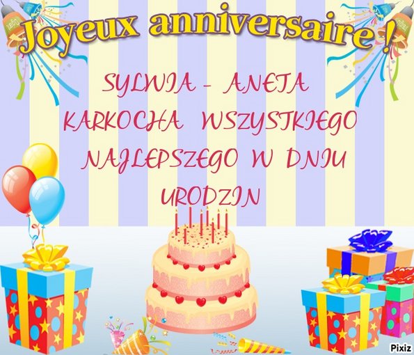 Wszystkiego   Najlepszego   # #  Anetka ##   w  Dniu  Urodzin