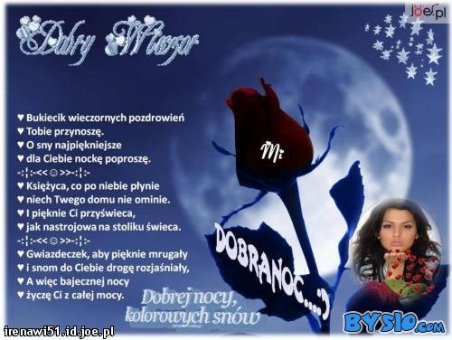 PIĘKNEJ NOCKI I CUDOWNYCH SNÓW....