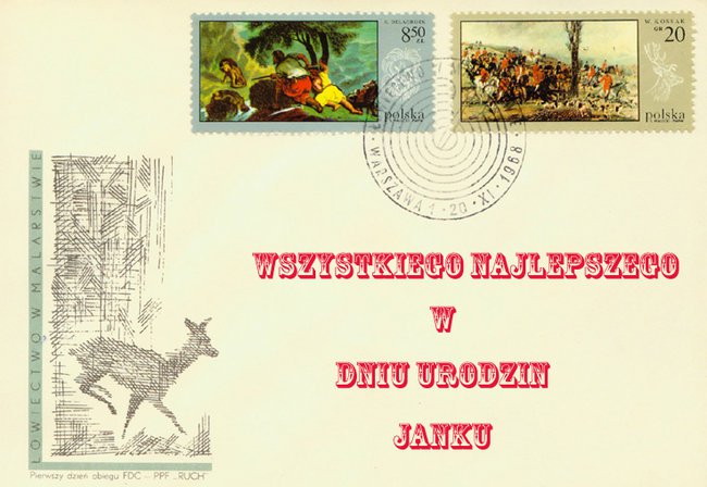 Polowanie----Życzenia dla JANA