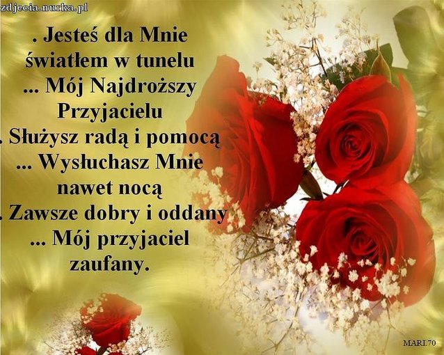 DLA KOCHANEGO PRZYJACIELA WLODZIA