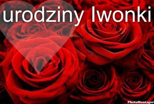 urodziny Iwonki...