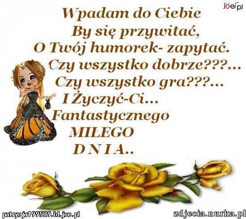 Z ŻYCZENIAMI MIŁEGO DNIA - ŁUCJA