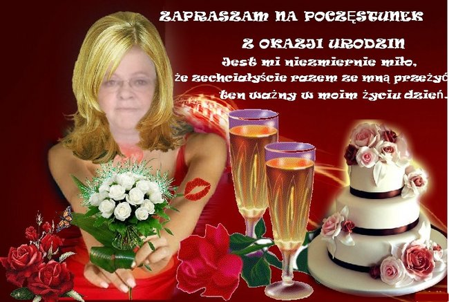 DZIĘKUJE ZA ZYCZENIA URODZINOWE (ZABAWA TRWA)