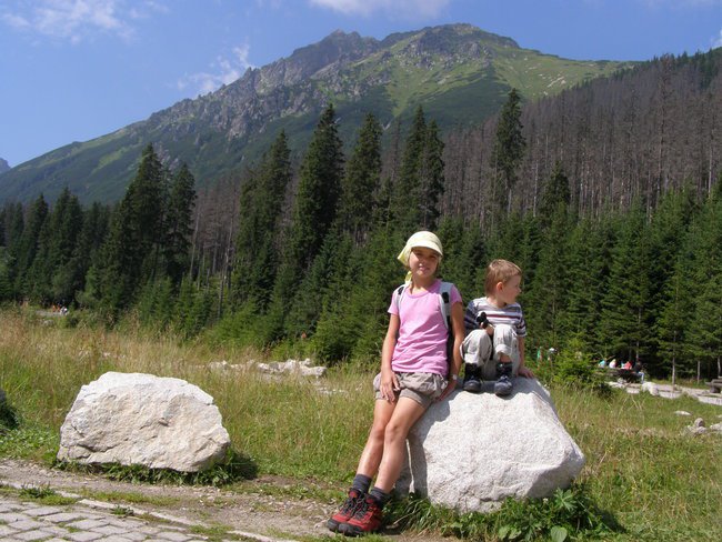 zdobywam szczyty w Tatrach!