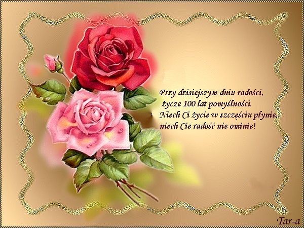 W DNIU TWOICH  URODZIN  ROMKU!!