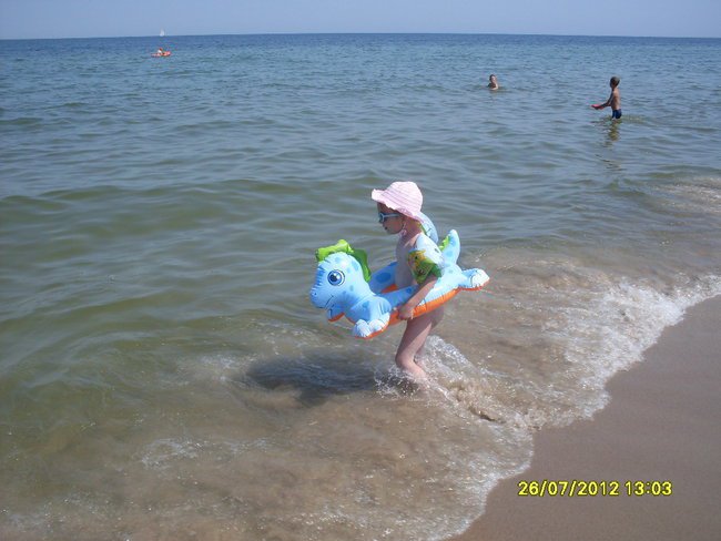 Moja Córeczka nad morzem