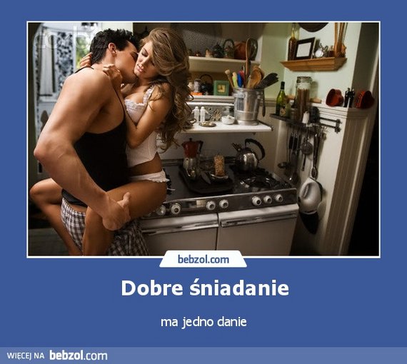 Dobre śniadanie...