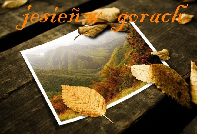 A w górach już jesień.