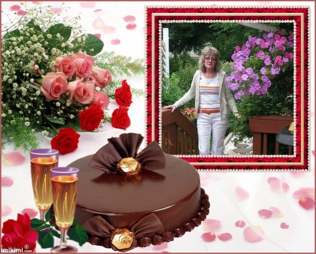 Marylko wszystkiego najlepszego z okazji urodzin -Basia