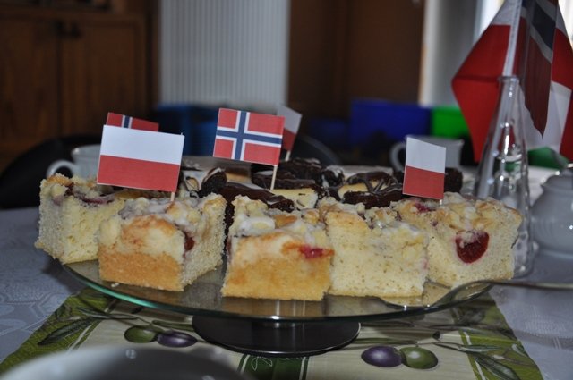 wizyta norwegów Pod Topolą