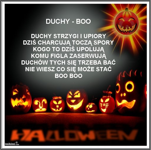 wesołe halloween