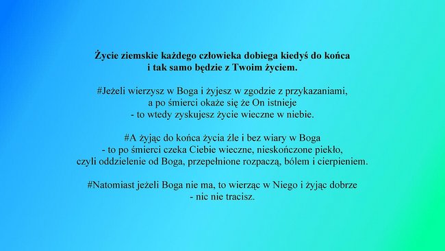 Opłaca się wierzyć w Boga - o korzyściach płynących z wiary