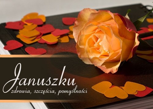 ŻYCZENIA IMIENINOWE