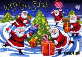 WESOŁYCH ŚWIĄT DLA NASZYCH PRZYJACIÓŁ Z NK