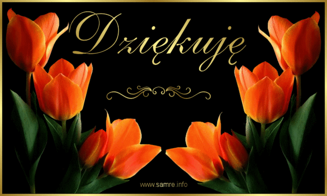 PODZIEKOWANIA DLA PRZYJACIOL