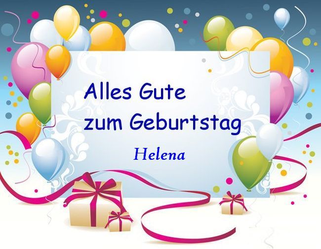 Alles  Gute Helena :)