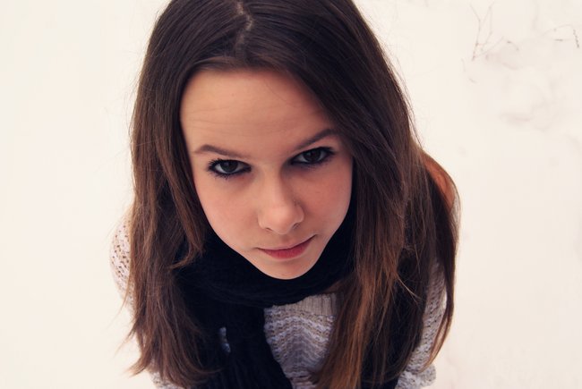 Zimowa sesja - Agata